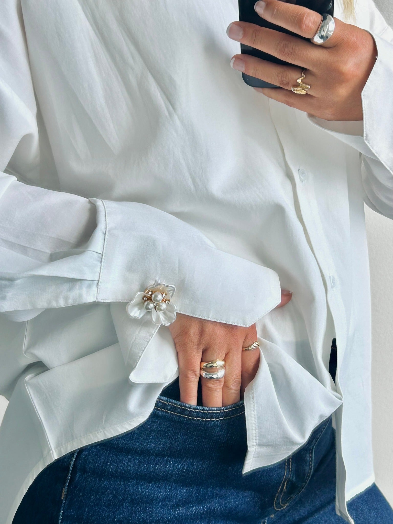 VMPENNY Button Covers - Hydrangea